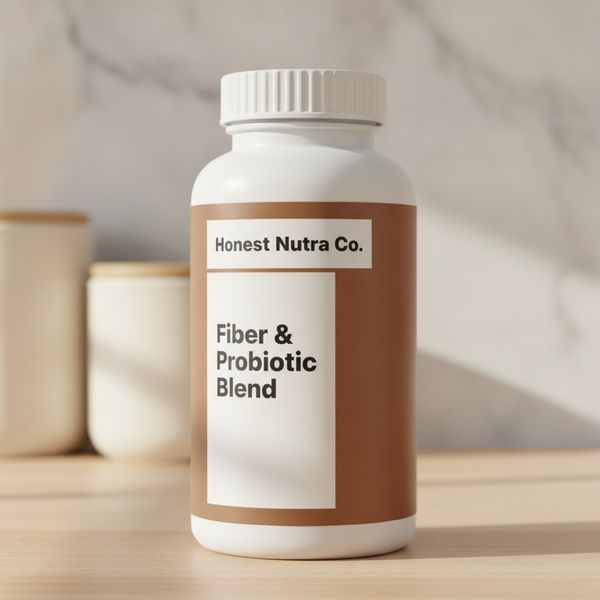 Fiber & Probiotic Blend bottle