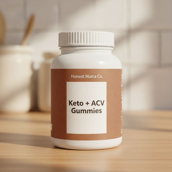 Keto + ACV Gummies bottle